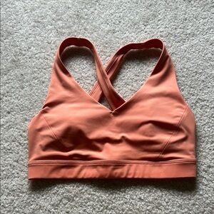 Lululemon Orange sports bra